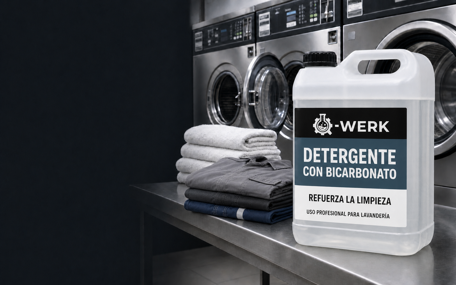 Detergente con bicarbonato aroma tipo Zote Q-WERK