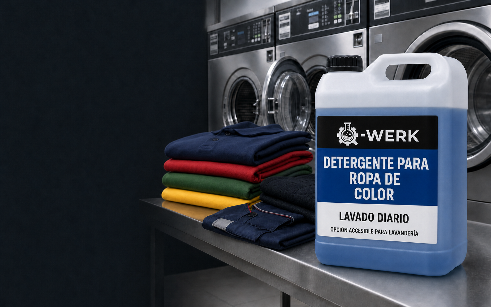 Detergente básico para ropa de color Q-WERK